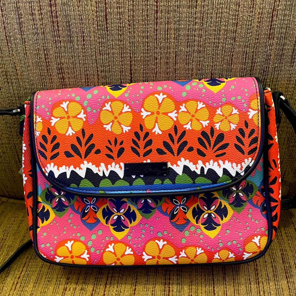 Vera Bradley Faux Leather crossbody handbag purse